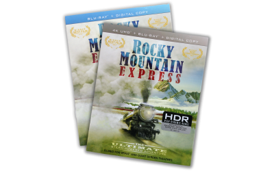 Rocky Mountain Express on Blu-ray 4K Ultra HD and Blu-ray Disc